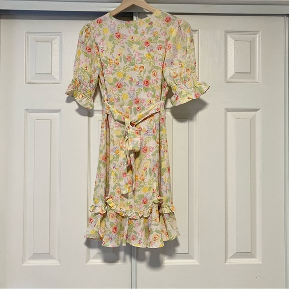 Simple Retro- Kora Floral Printed Midi Dress - Picture 4 of 5